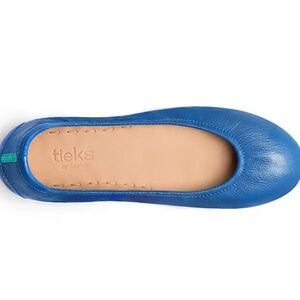 Tieks Teal and Black Ballet Flats